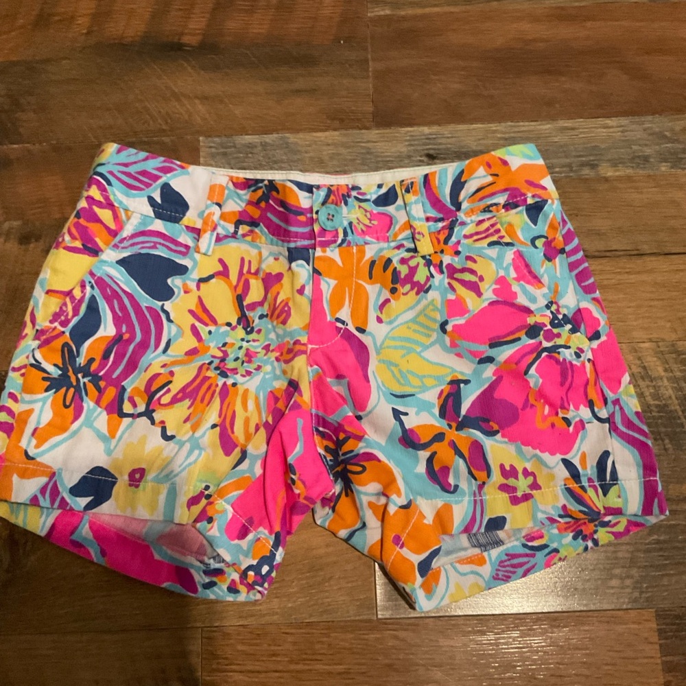 Lily Pulitzer Callahan Multicolor Floral Women's Shorts